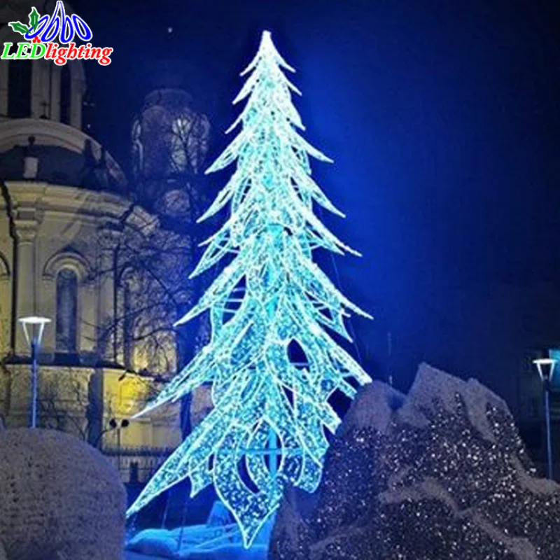 

custom.Waterproof Factory Price Customized 3d Ornament Lighted Led Ball Tree For Outdoor Decor