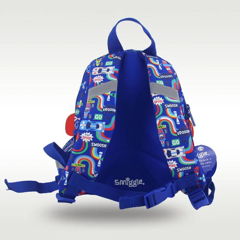 Smiggle Asli Australia Tas Sekolah Anak Laki-laki Terlaris Tas Sekolah Kecil Pesawat Model Biru Keren Ransel TK