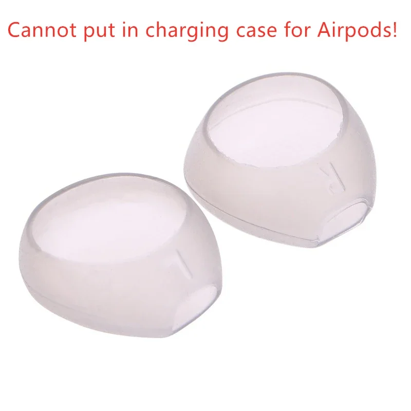 1/2/5Pairs Anti Slip Silicone Earbuds Cover Universal Wired Wireless Headphone Anti-lost Protector Ear Cap For Airpods Eartip