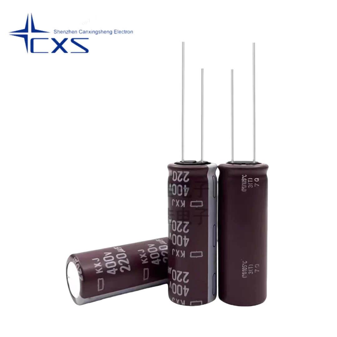 

5pcs 400V220UF 18*50mm NCC Black King Kong series complete 220uf 400v electrolytic capacitors