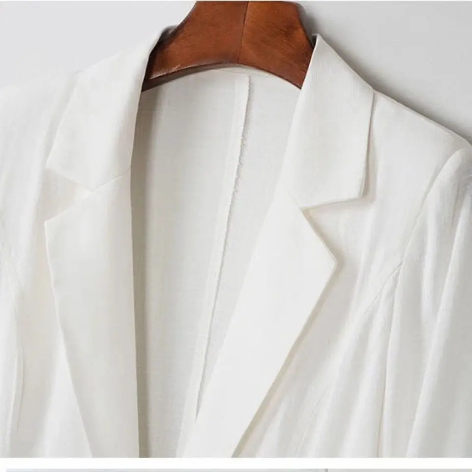 سترة نسائية صيفية بقصة ضيقة من Jaet كورية Sle كاجوال رفيعة Sve Top Seven Sve للحماية من الشمس irt Fem الجزء العلوي من الجسم