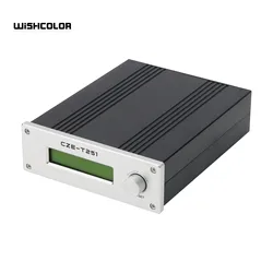Wishcolor CZE-T251 Long Coverage FM Broadcast Transmitter 0-25W Adjustable 87-108MHz Mono Stereo for Car Church Radio Equipments