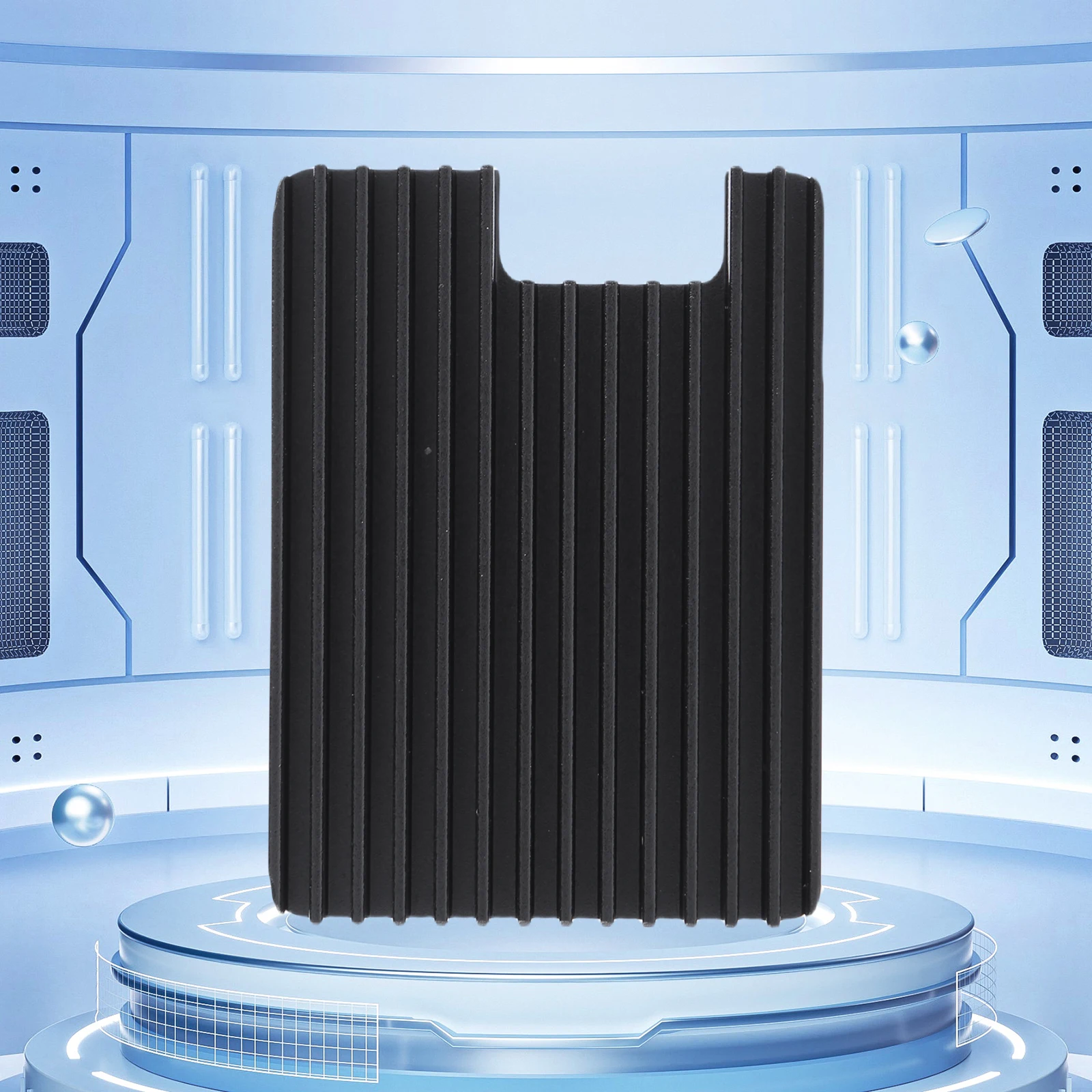 

Радиатор с надрезом для антенного радиатора с винтами и термолентами, простой в установке для вычислительного модуля Raspberry Pi 4 CM4 CM5