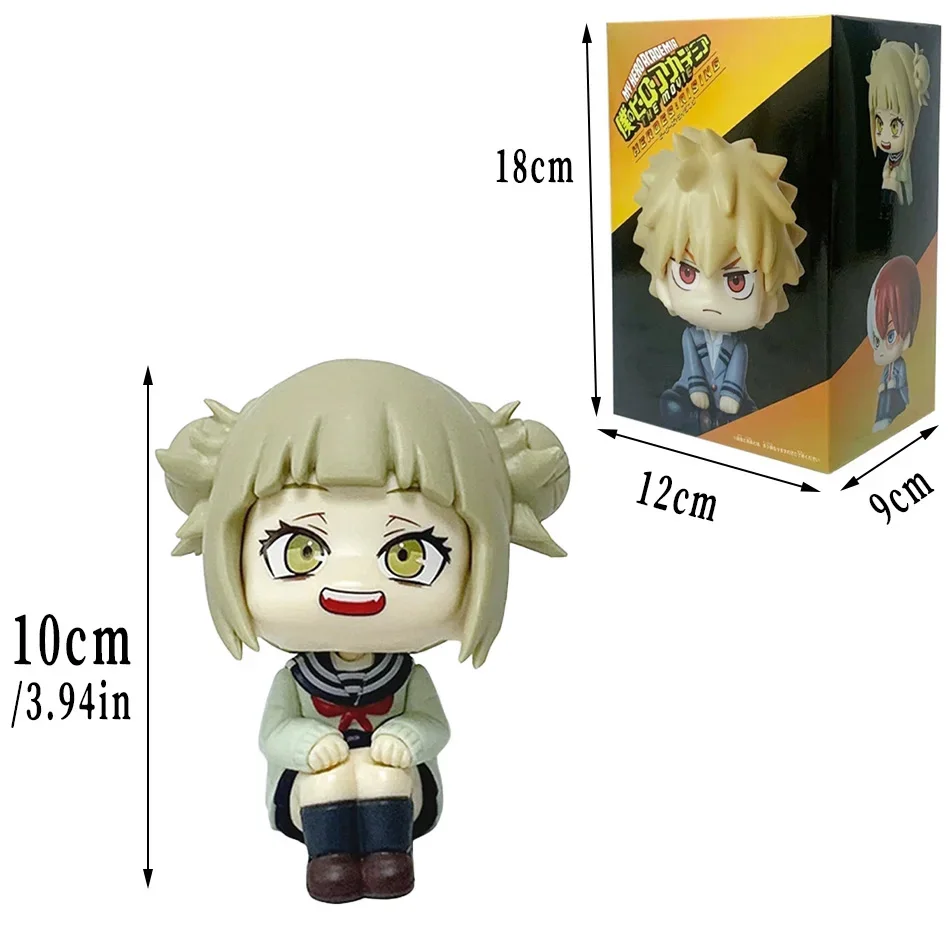 Q Version My Hero Academia Figure, Deku Katsuki Bakugo Todoroki Shoto Anime Action Figure, Collectible Model Toy, Christmas Gift view 6