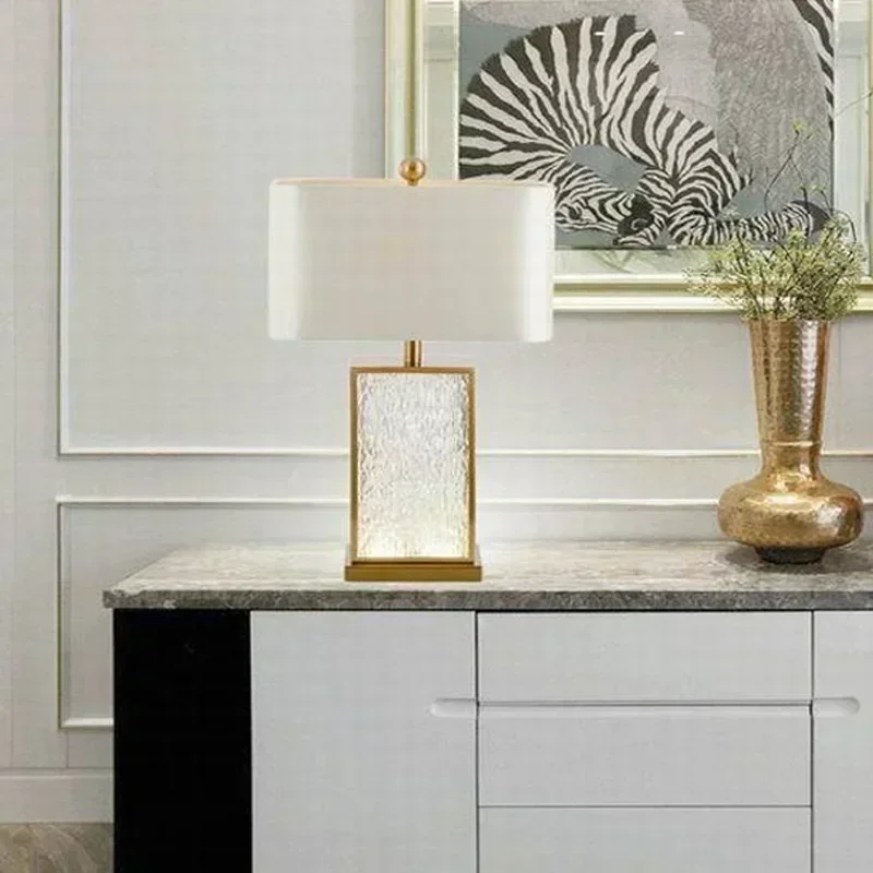 SANDYHA Modern Simplicity Vitreous Floor Lamp Standing LED Light Bedroom Decoration Living Room Study Indoor Lighting Fixtures