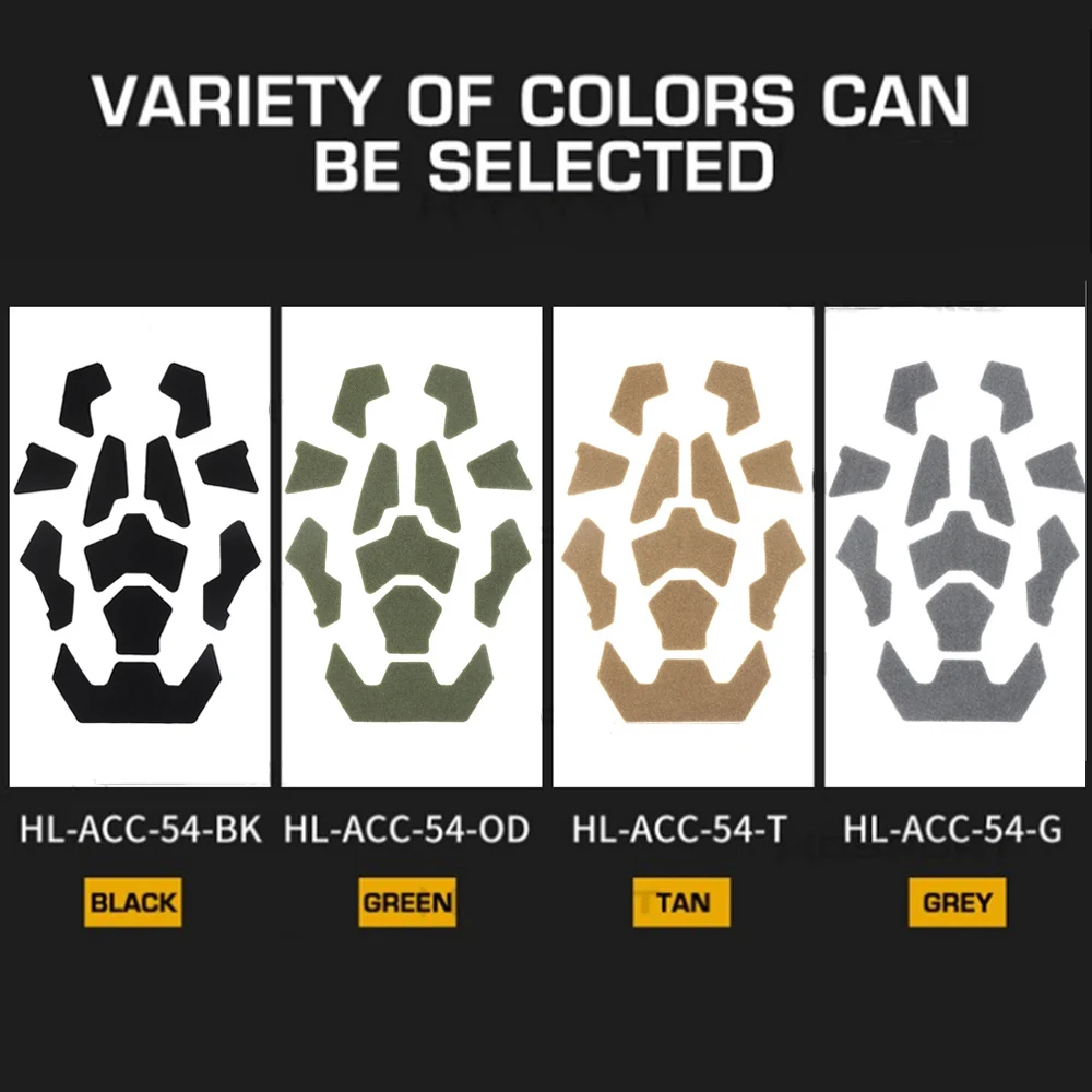 Super High Cut Tactical FAST Helmet Magic Sticker 11Pcs/set FAST Helmet Patches Hook and Loop Fastener Sticky Magic Sticker