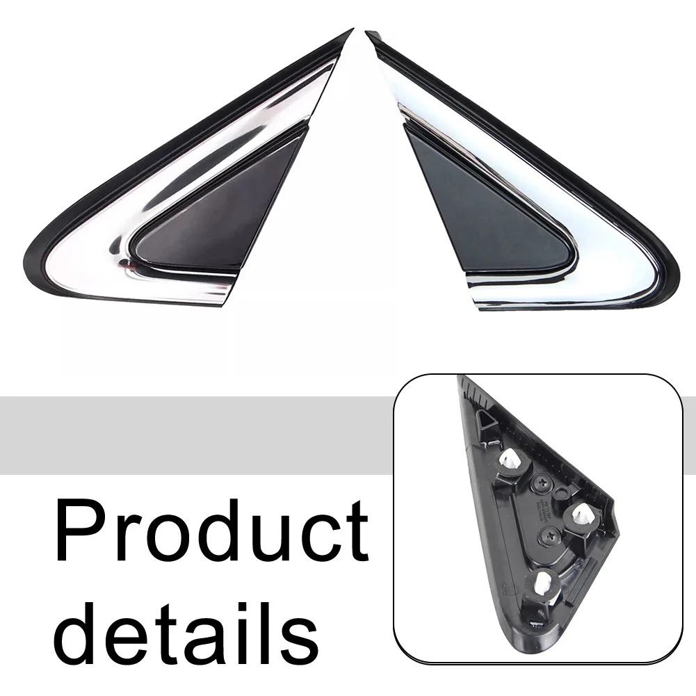 Car Side Rearview Mirror Fender Corner Triangle Plate Trim Molding 86180C5000 86190C5000 For Kia Sorento 2016-2020 Exterior Part