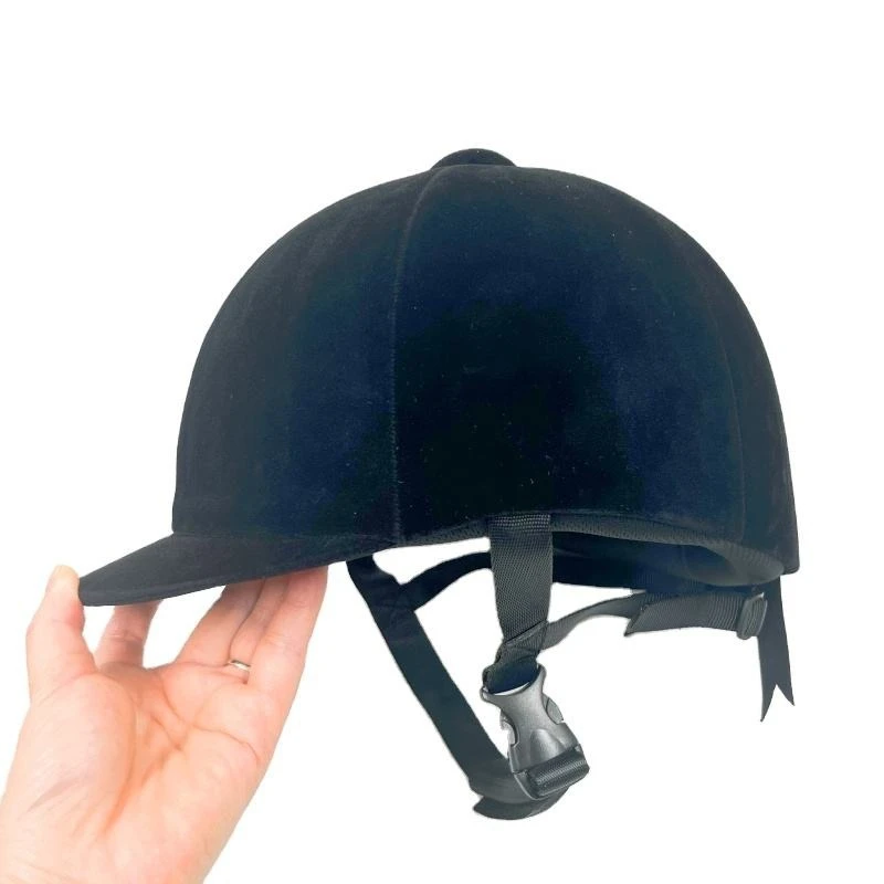

High-quality equestrian competition Riding Velvet helmet Men's and women's breathable riding helmet Racing equipment