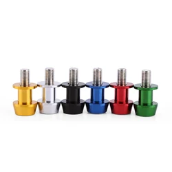 Rear Stand Swing Arm Spools 8/10mm Motorcycle CNC Aluminium Alloy Swing Arm Spool Sliders Stand Swingarm Bobbins Swing Arm Spool