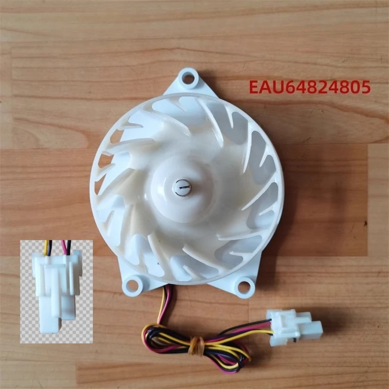 

Подходит для двигателя вентилятора холодильника LG в сборе вентилятора морозильной камеры EAU64824806 EAU64824805