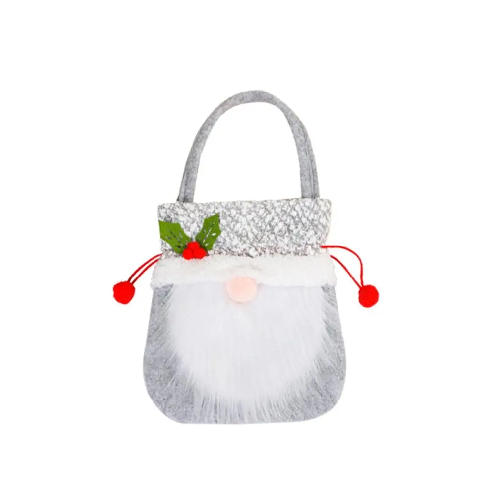 قدرة حقيبة للحمل سانتا كلوز للزينة المنزلية عيد الميلاد حقائب اليد أكياس التخزين أكياس الحلوى شجرة عيد الميلاد الحلي