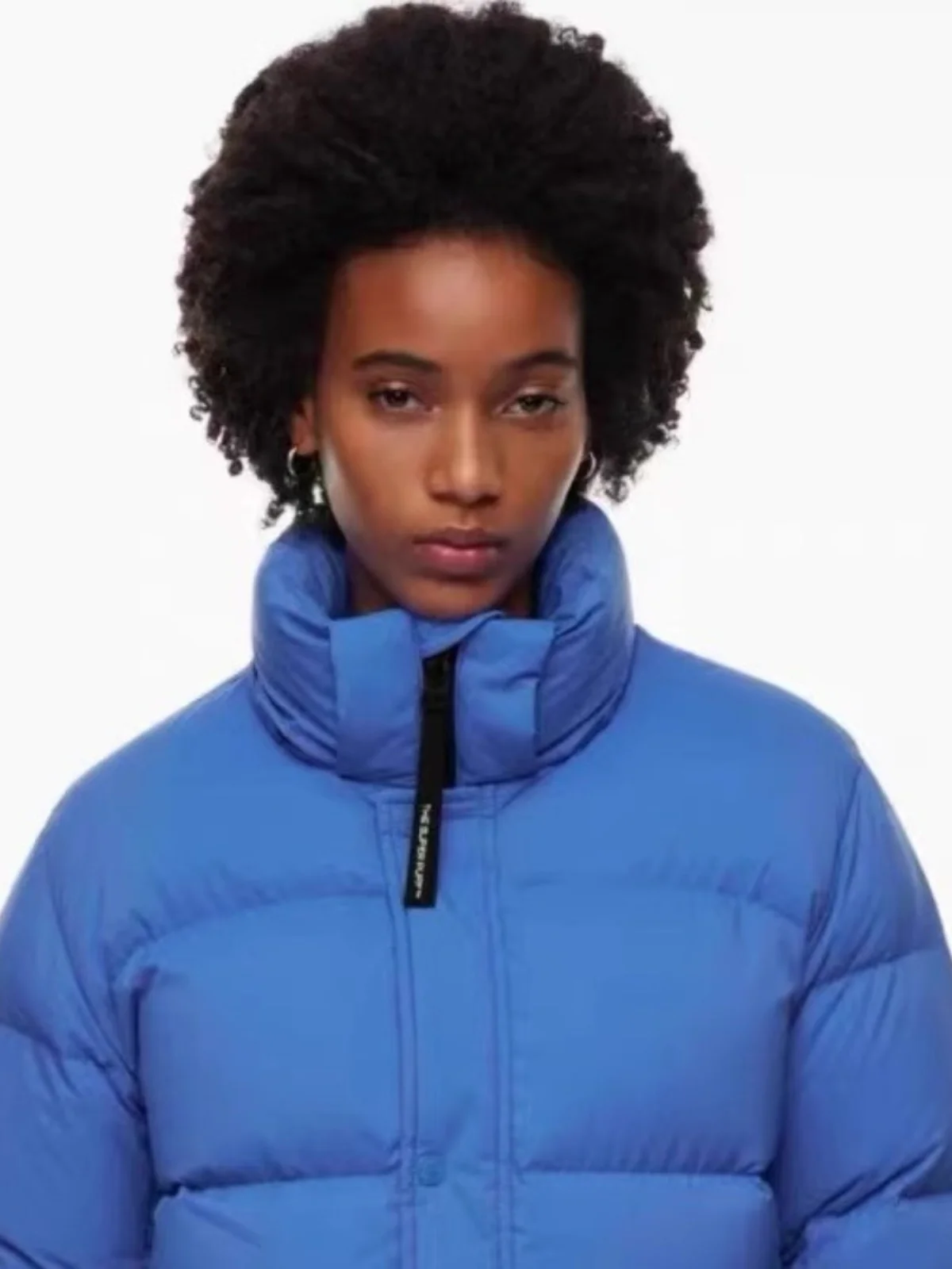 

Aritzia Tna White Goose down Puffer Jaet Ruby Winter Warm Little Puff Casual Sle Removable Hood Thiened Long Sve Zipper