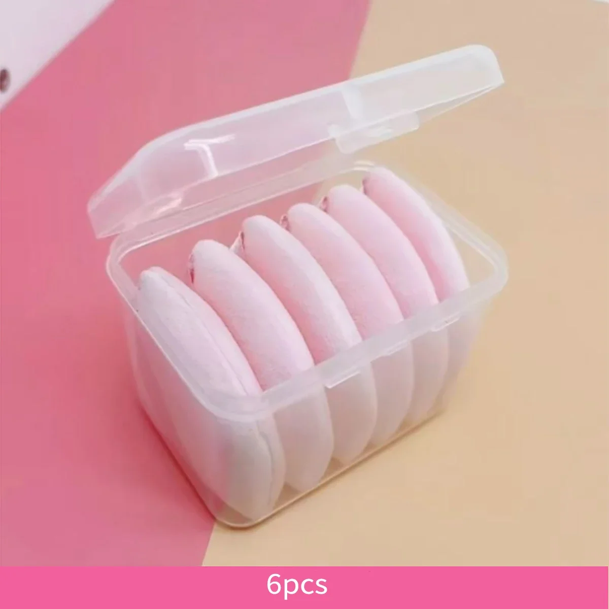 Puszysta gąbeczka do makijażu odpowiednia do stosowania na sucho i na mokro, zapewniająca idealną wykończenie makijażu, przyjazna dla skóry, do pudrów kompaktowych i pudrów sypkich.