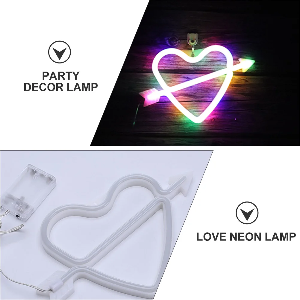 ตกแต่งงานแต่งงาน Love Neon Light LED ของขวัญวันวาเลนไทน์ในครัวเรือนโคมไฟตกแต่งที่มีสีสัน