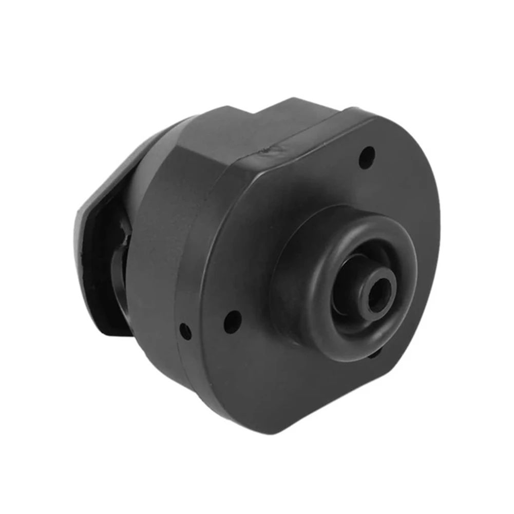 Flush Mount Car Socket 7 Pin Adapter Black Caravan Hauling Kit Plastic Socket Towing Trailer For Recharge Panel