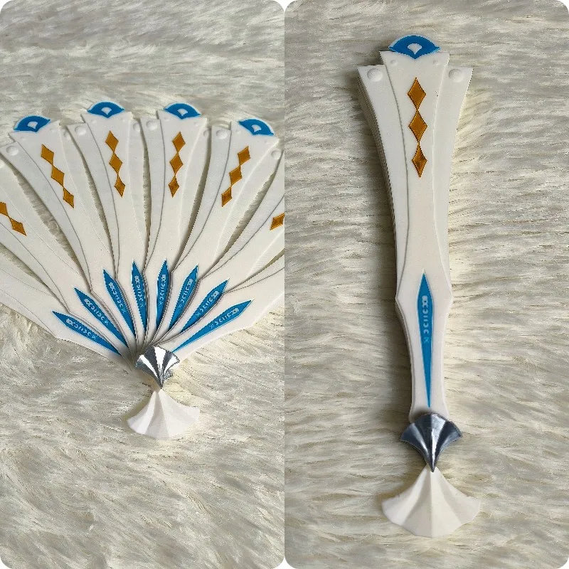 Anime Zenless Zone Zero Velina Airgid 3d Printed Cosplay Prop Role Play Comic Con Accessory Openable Fan Birthday Gift Halloween