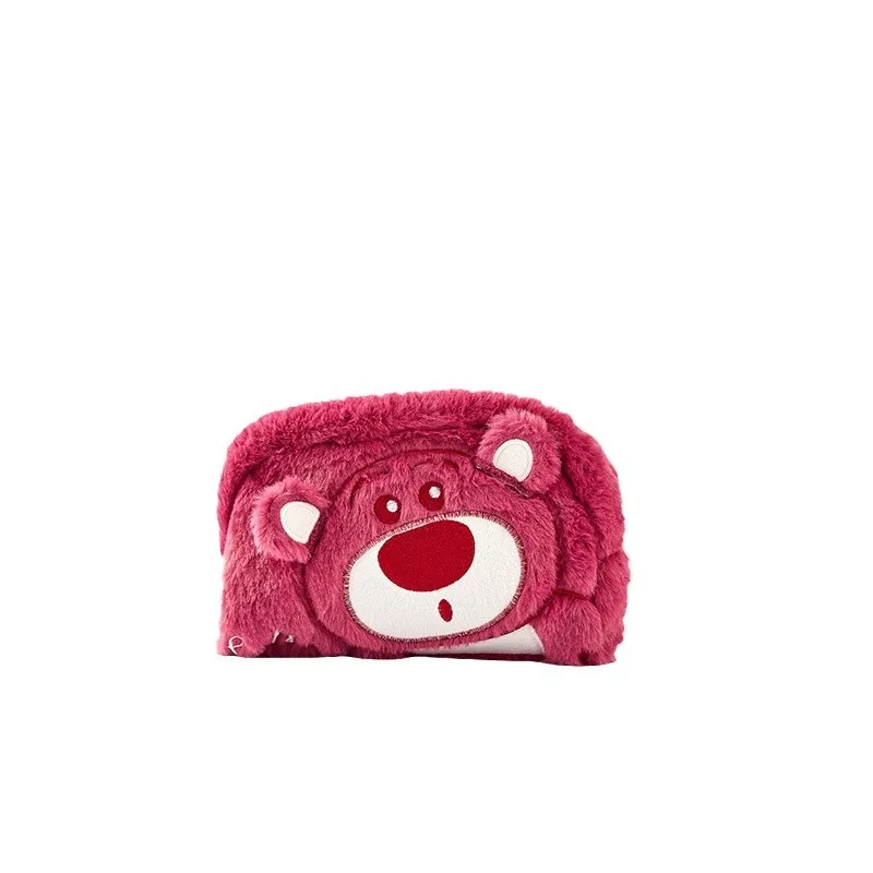 ディズニー-かわいいステッチの大容量ペンシルケース、lotso winnie the pooh化粧品バッグ、ペン収納バッグ、学校の文房具バッグ、ギフト