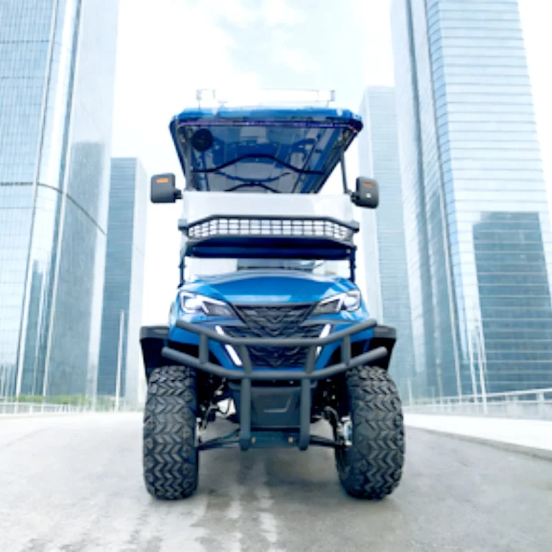 

Сделано в Китае, низкая цена, 6-местная 60 В/72 В, свинцово-кислотная батарея/литиевая батарея, охотничья тележка, городская роскошная электрическая тележка для гольфа