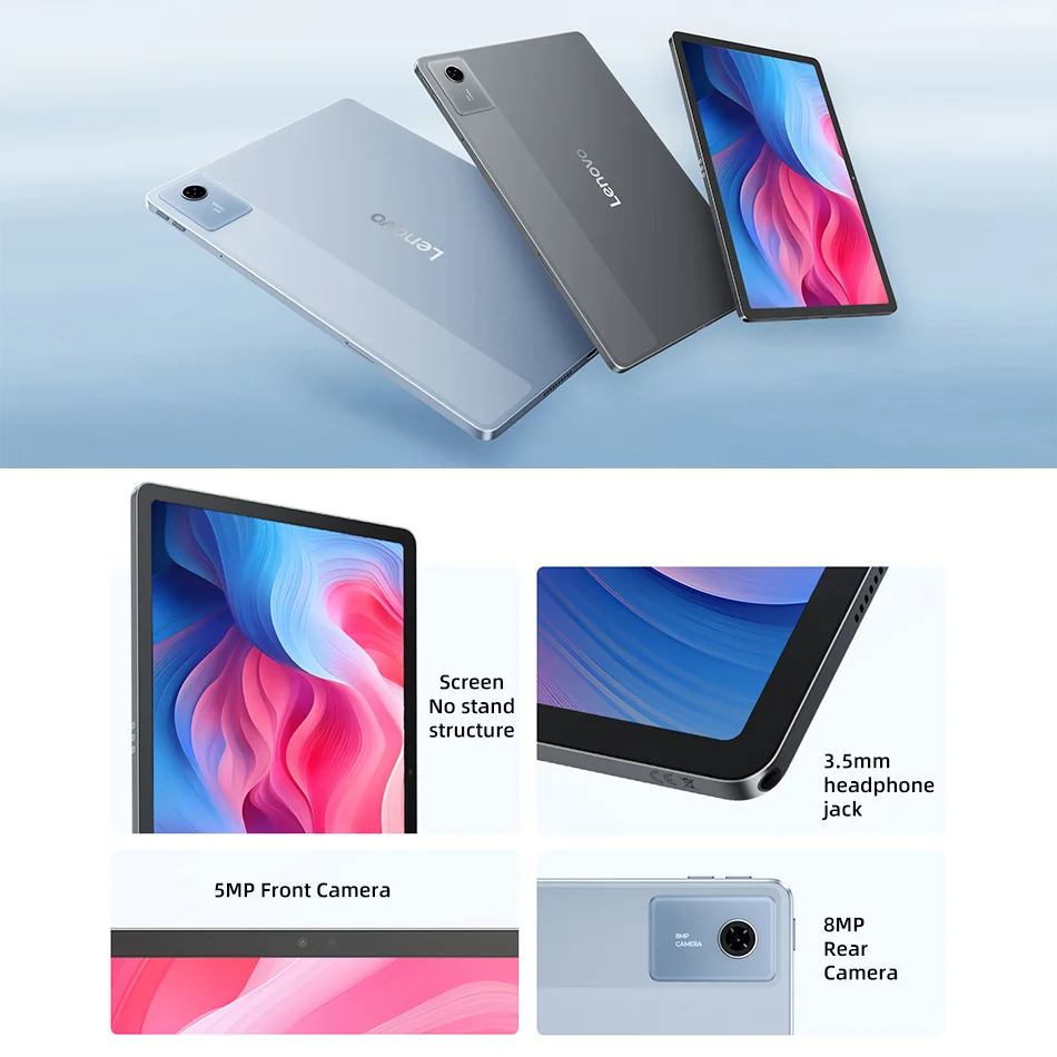 Lenovo Xiaoxin Pad 2025 11'' Tablet 128GB 256GB ROM MediaTek Dimensity 6300 2.5K Ultra HD Dolby Atmos 7040mAh Battery