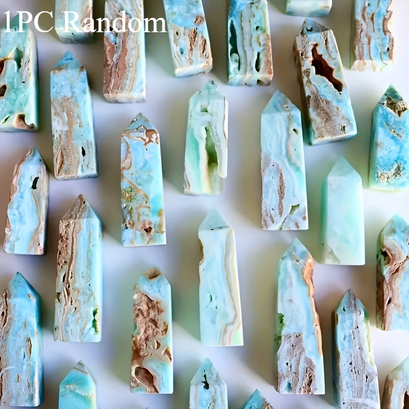1PC Different Grade Mineral Tower with Rough And Unpolished Surface - Suitable for Home Or Office Decor ,holiday gifts