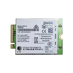 L850-GL DW5820E XMM7360 LTE Cat9 M.2 Module For Precision 3560 3561 3570 Latitude 3400 3420 3430 3500 3520 5300