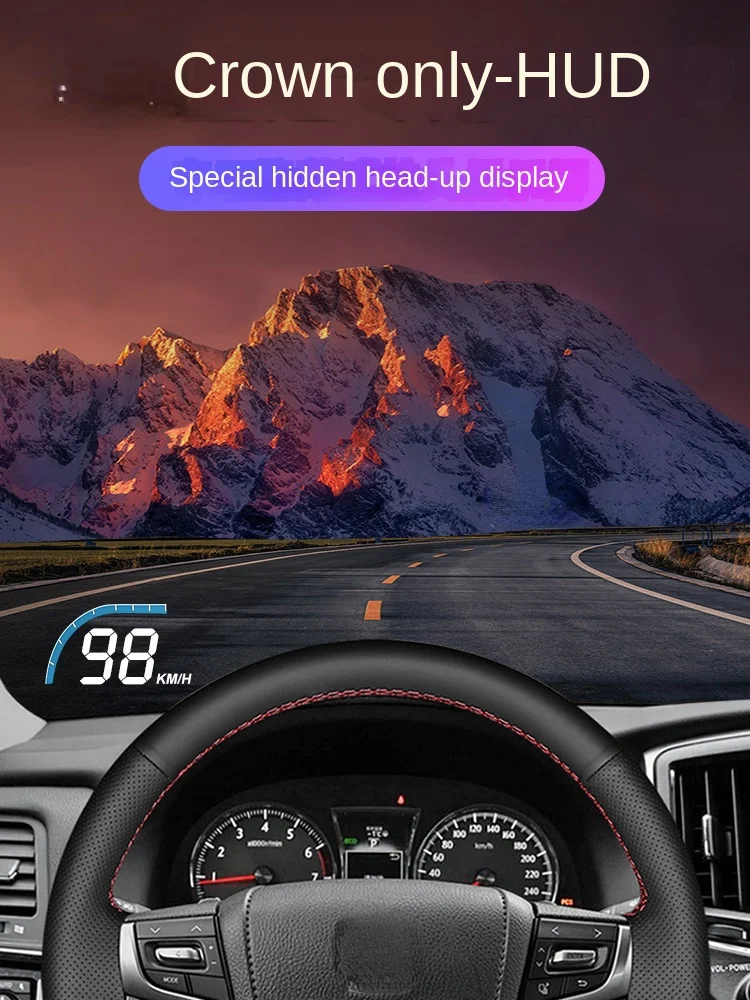 HUD for Crown 12, 13, 14 Th Generation Modified Hidden Dedicated Head-up Display