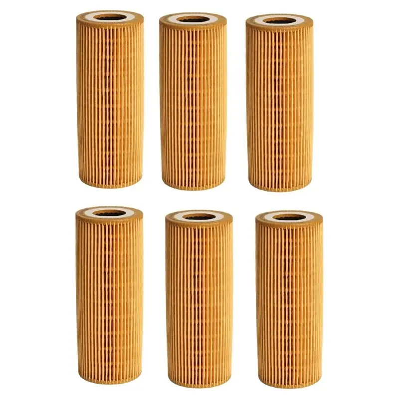 Simple Oil Filter 06L115562(6 Pieces) For A1 A3 A4 A5 A6 A7 Q3 Q5 TT MACAN SKODA OCTAVIA SUPERB VW GOLF PASSAT TIGU
