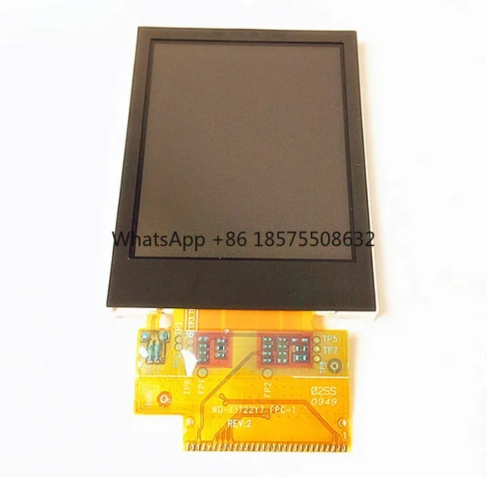 Skylarpu WD-F1722Y7 FPC-1 REV:2 LCD Screen For Garmin Edge 705,Edge 605 GPS Bike Computer LCD Display Screen Panel Replacement