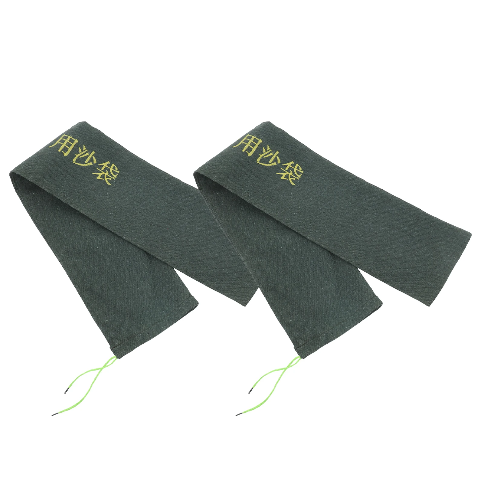

2pcs Flood Control Reusable Absorbent Canvas Sacks Against Hurricanes Flooding Outdoor Anti Flood
