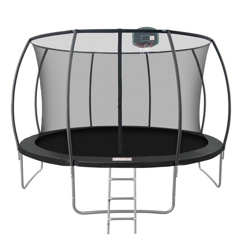 

Large bounce bed with cloth folding children's trampoline household indoor