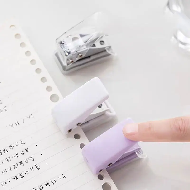 Mini Single Hole Shape Punch 1 Hole Cute Paper Puncher For DIY Handicrafts Card Craft Creative Stationery Tools Office School
