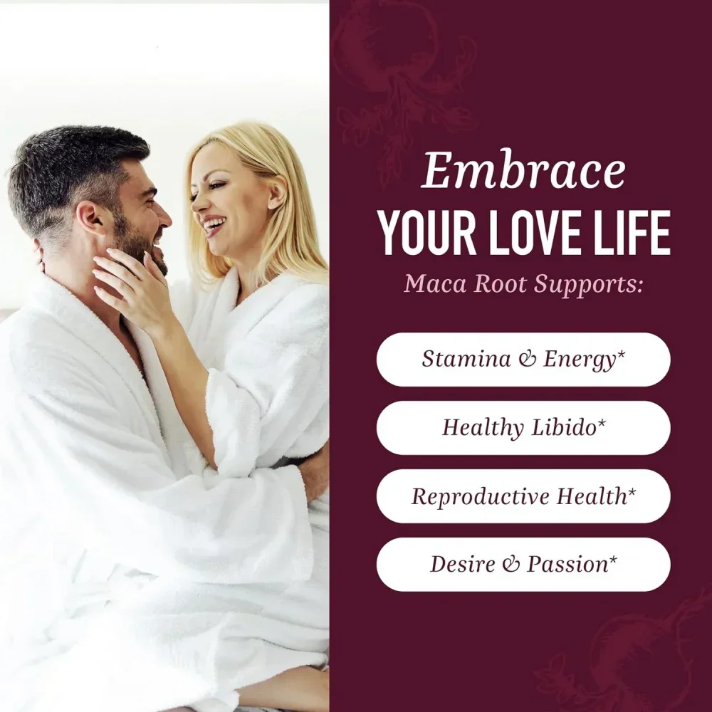 Womens Maca Root Transdermal Patches Support Energy, Hormone Balance 30 Patches