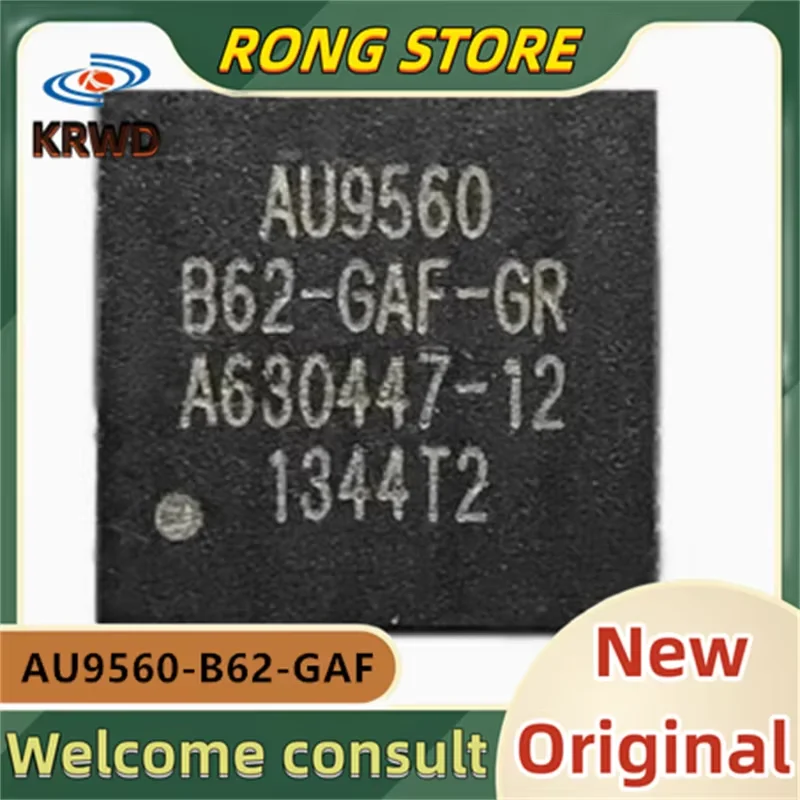 2 uds AU9560-B62-GAF-GR nuevo original AU9560-B62-GAF AU9560 QFN