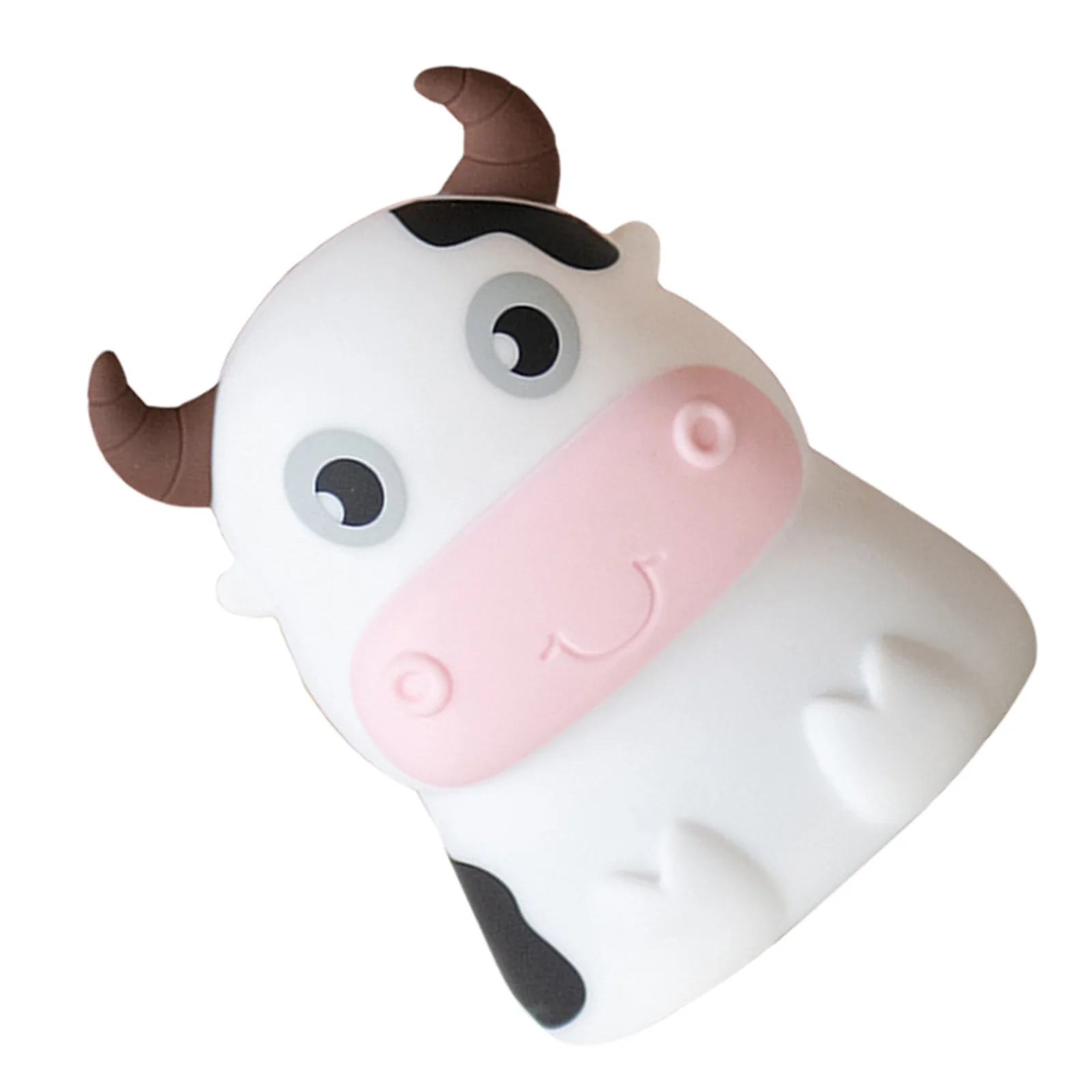 

Baby Cartoon Cow Night Light Silicone Table Lamp Nursing Lamp Nightlight Room Decor Bedside Cartoon Night Light