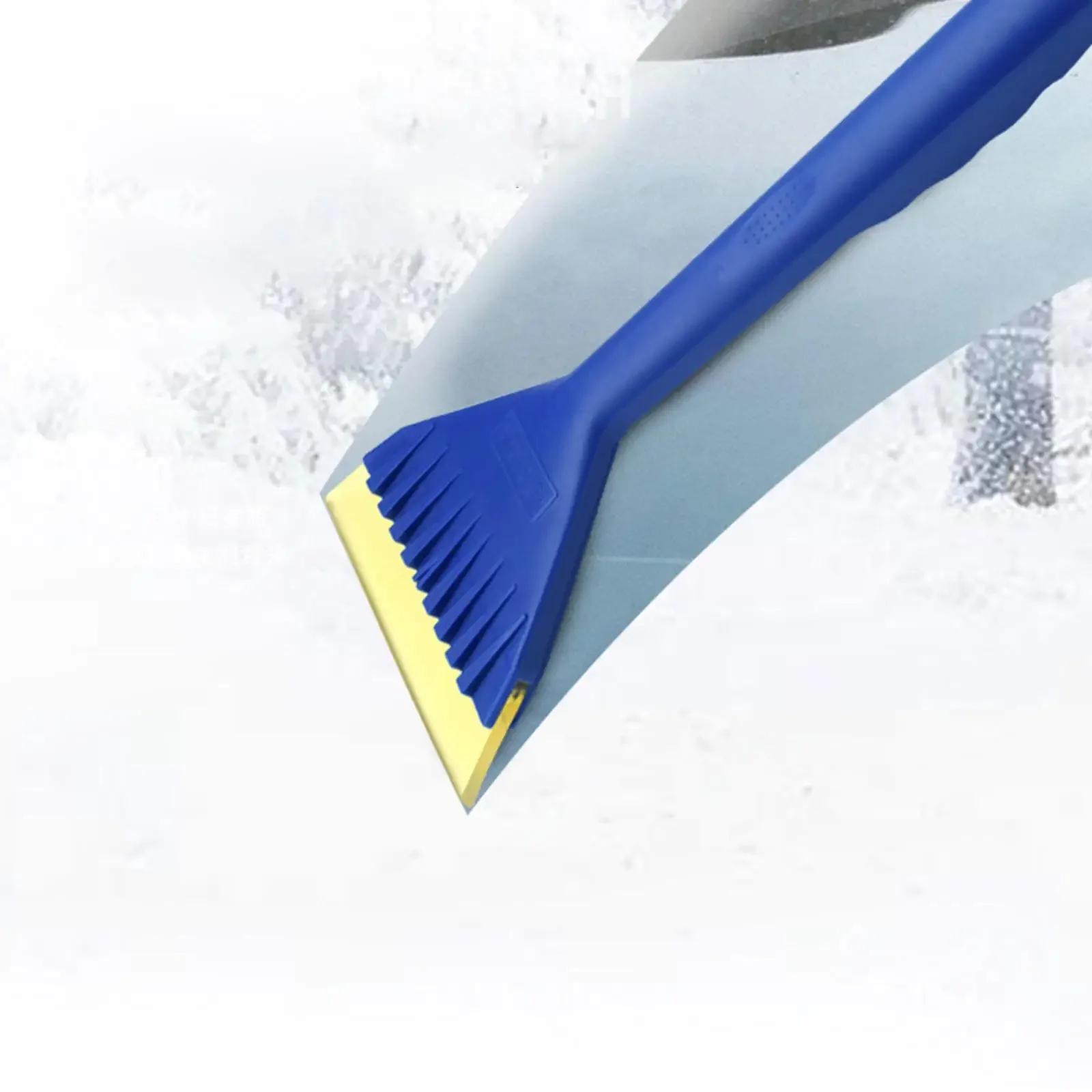 Compact Car Ice Scraper Frost Snow Windshield Glass Brush Fit for Winter Van Wiper