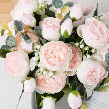 Silk Peony Bouquet 1