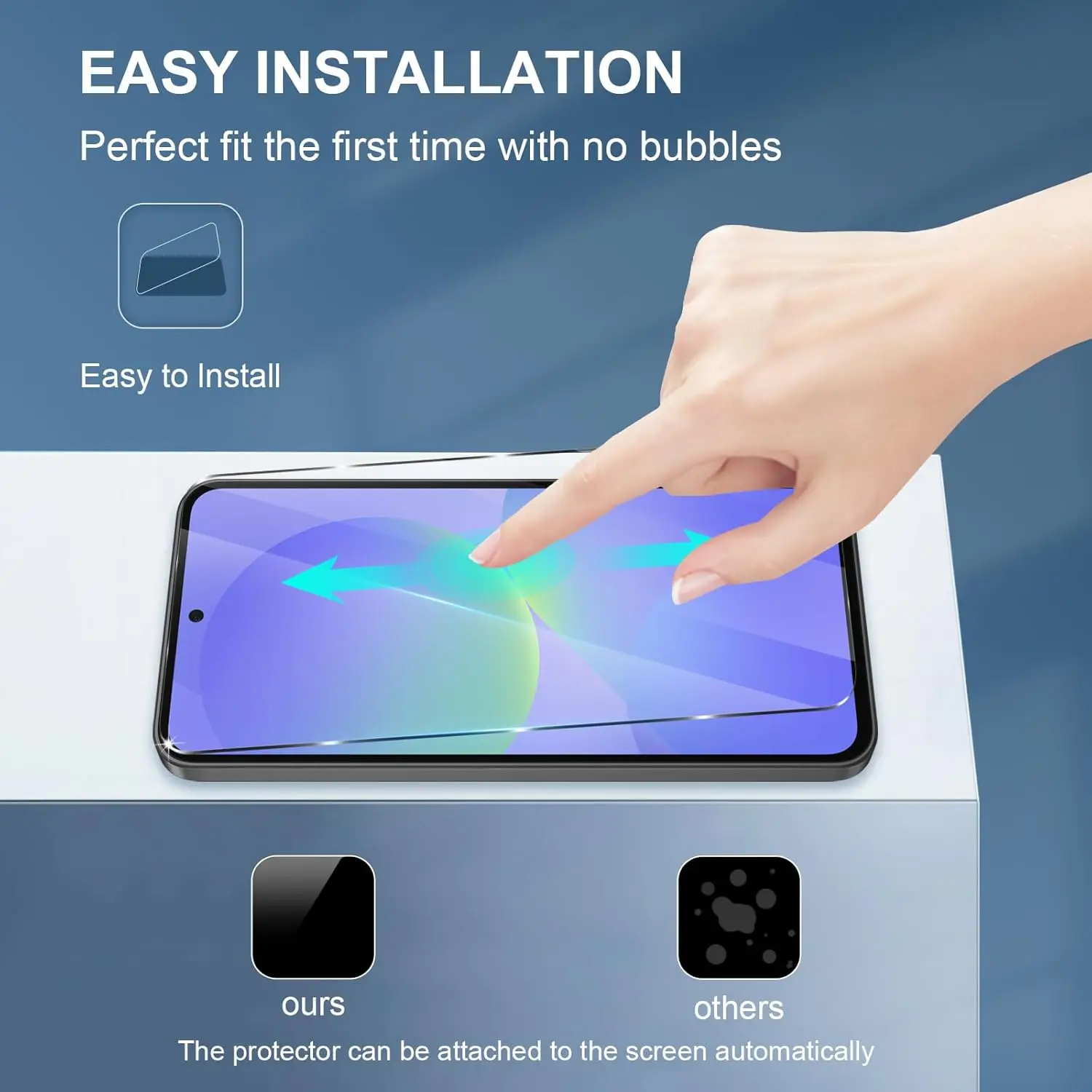 1/2/3/4 قطعة لهاتف سامسونج جالاكسي S25 FE HD زجاج مقسى