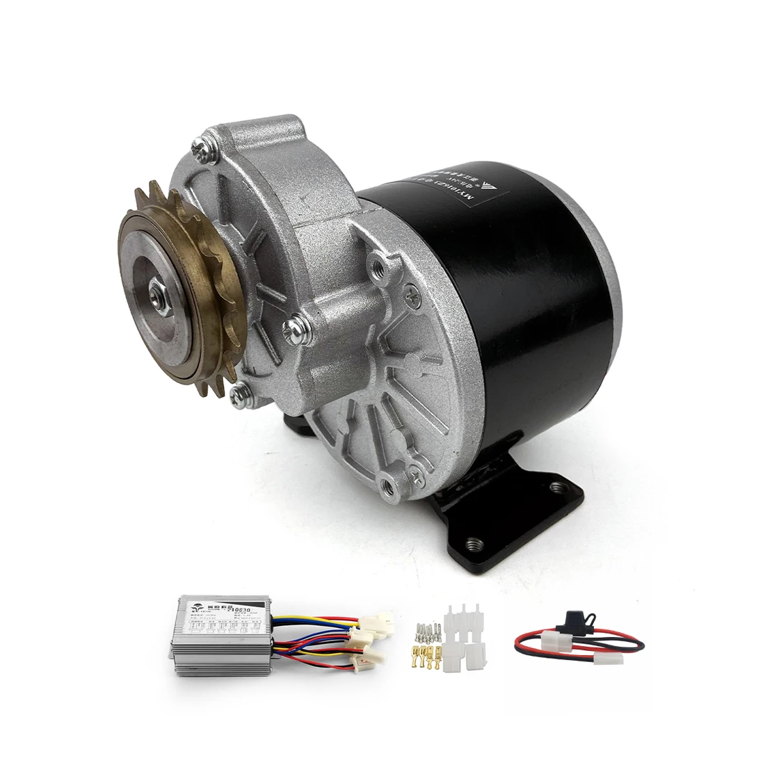 

DIY 24V/36V 350W MY1016Z Geared Brushed Motor Conversion Kit for E-Bike