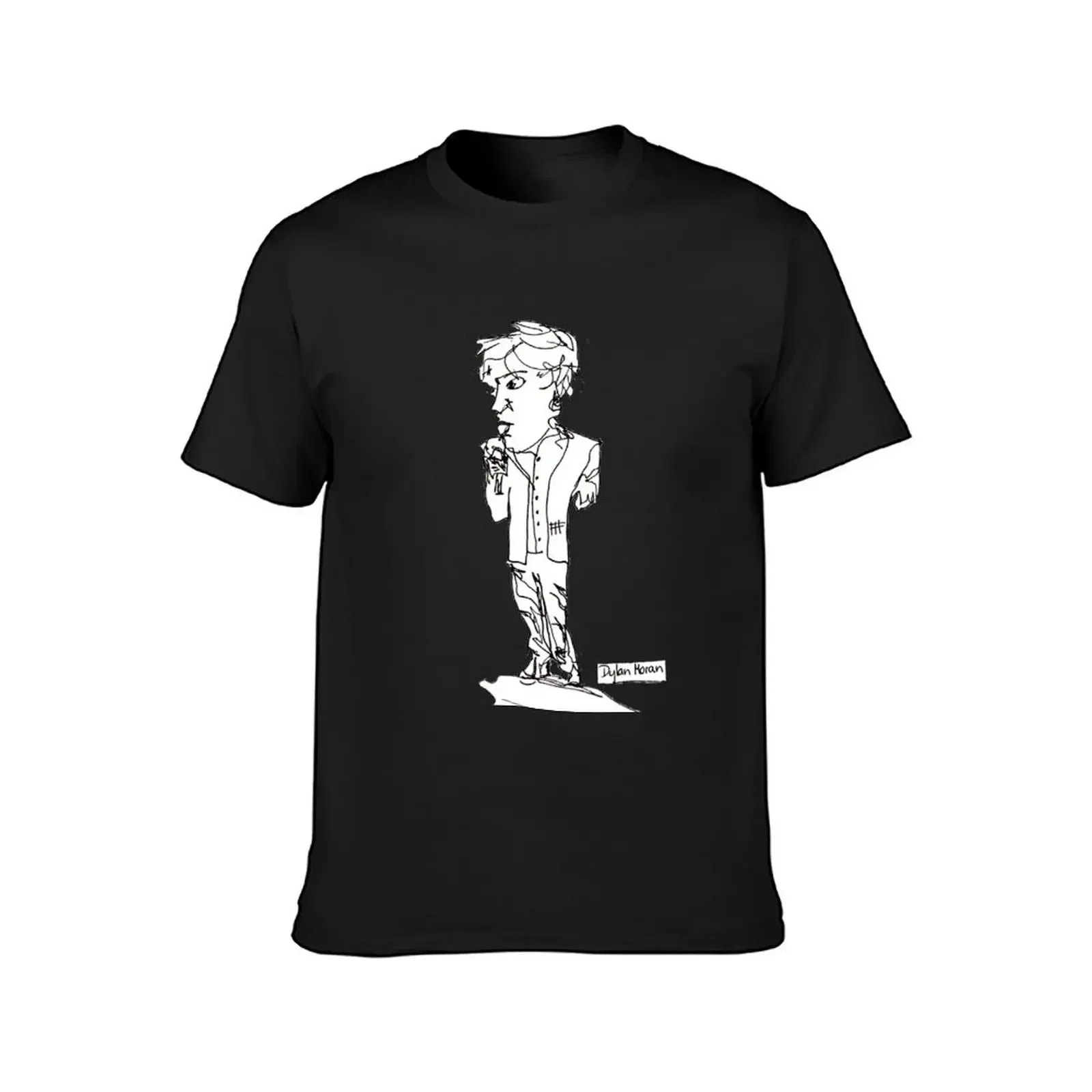 Dylan Moran T-Shirt summer clothes animal prinfor boys kawaii clothes black t shirts for men