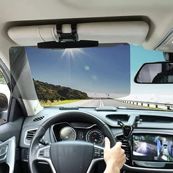 Clip Car Sun Visor For Non-Sliding And Transparent View Anti-glare Car Visor Extensions Smooth Line