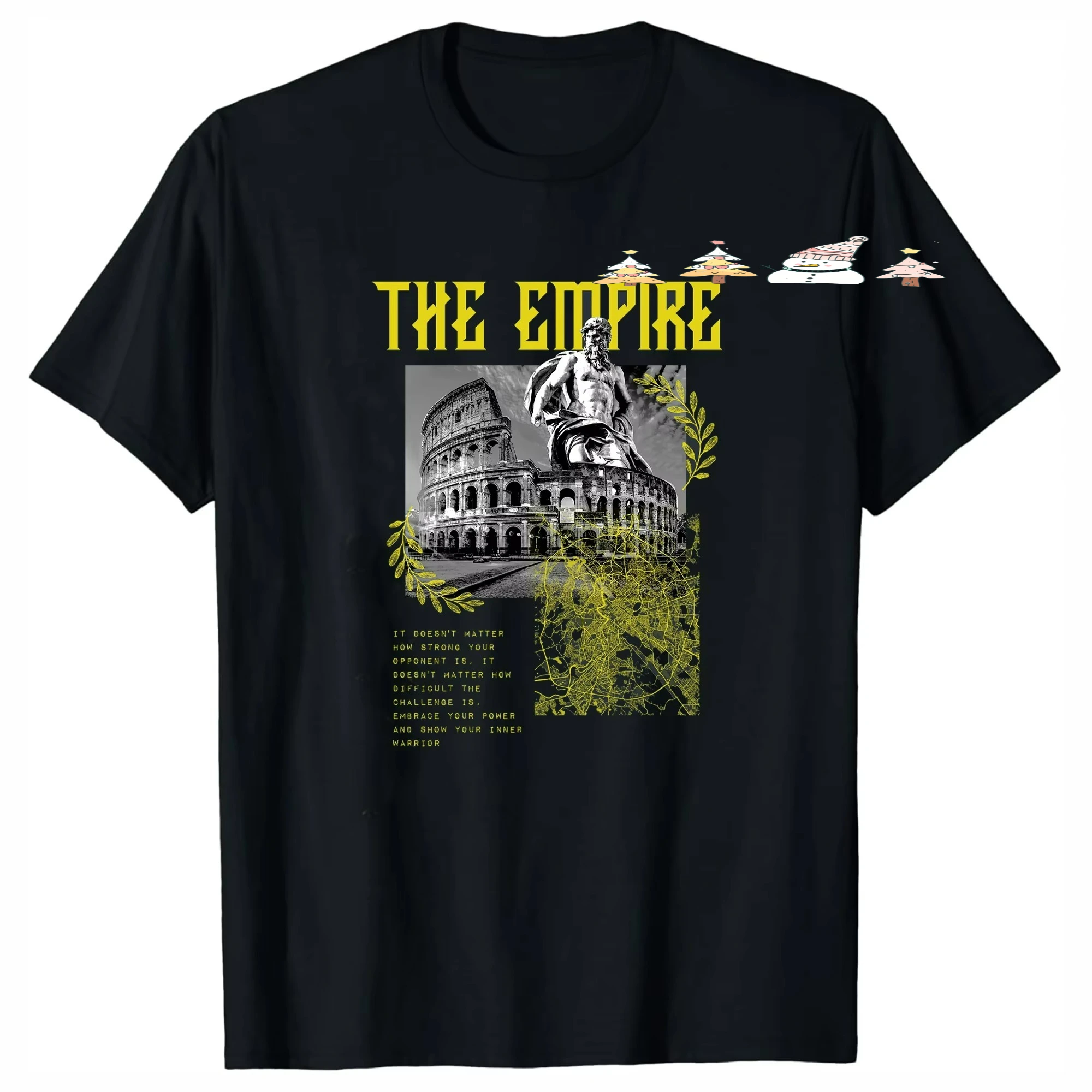 Ancient Roman Heritage The Empire T-Shirt 100% Cotton O-Neck Short Sleeve Summer Casual Mens T-shirt Streetwear