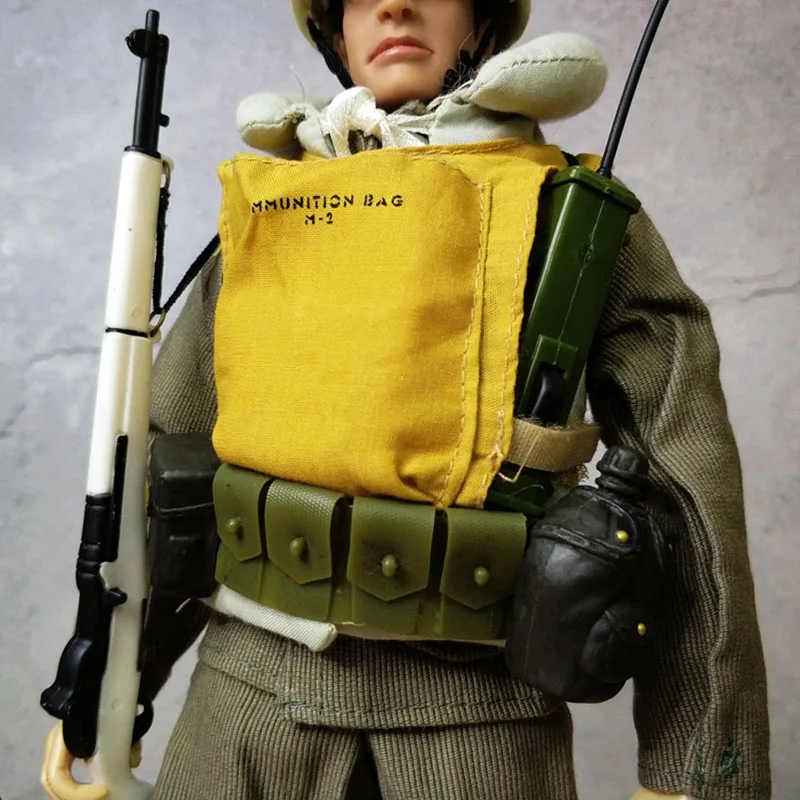 30cm Doll WWII Normandy Landing Boat Soldier Model 1/6 Scale Male Soldier Action Figures with Clothes Head Body Weapon Scene Toy