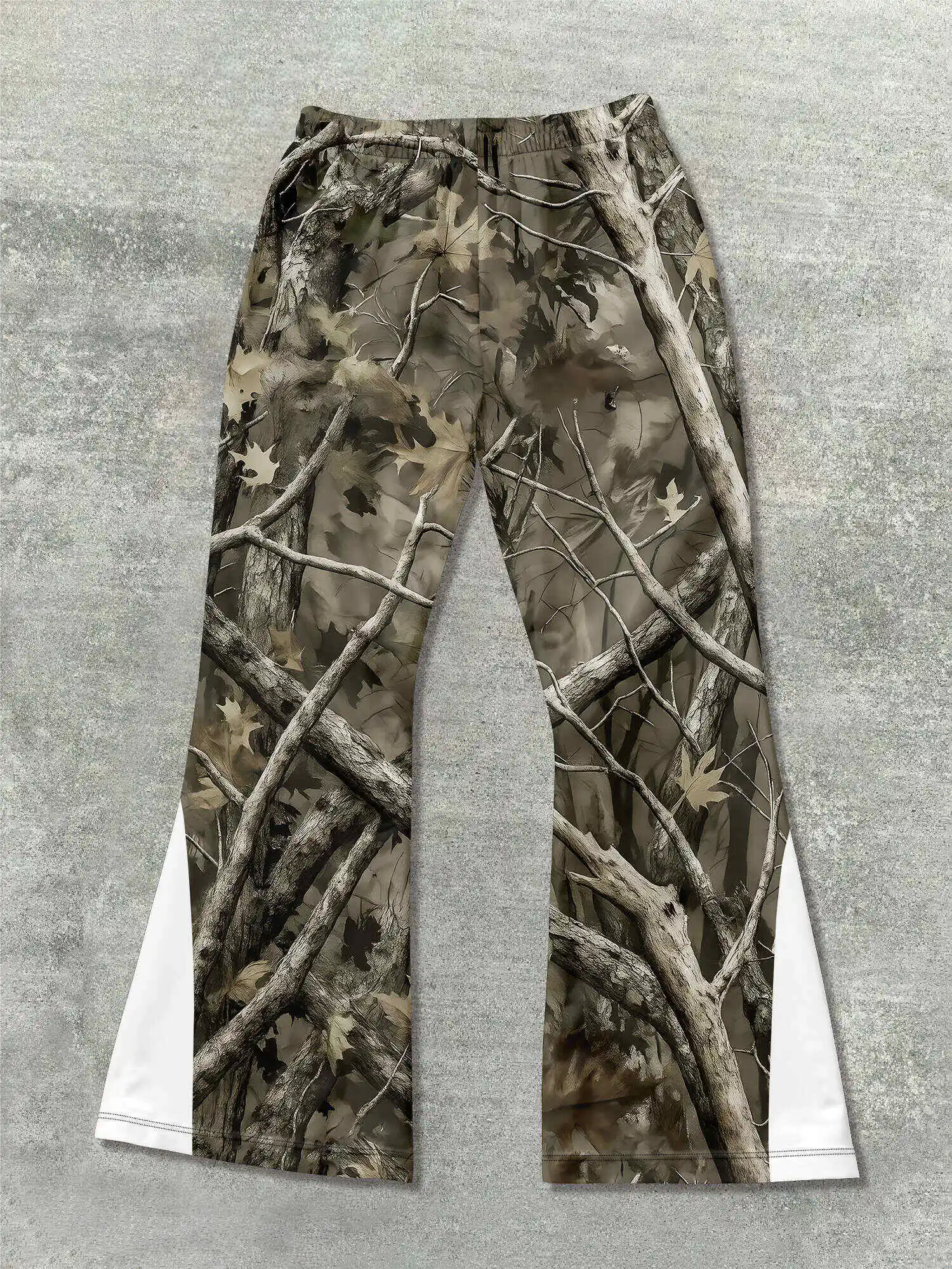 Y2K フレアパンツ メンズ ルーズ 3Dプリント パンツ カジュアル スウェットパンツ ミッドウエスト スポーティー レディース服 ストリートウェア ヒップホップ ヴィンテージパンツ