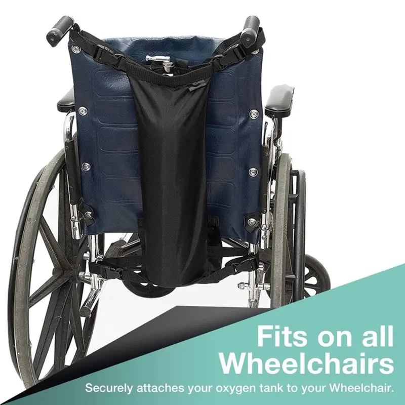Excellent-For Most Oxygen Cylinders Compatible-Oxygen Cylinder Bag For D& E Cylinders-Wheelchair Mounting Carrier/Holder Tank