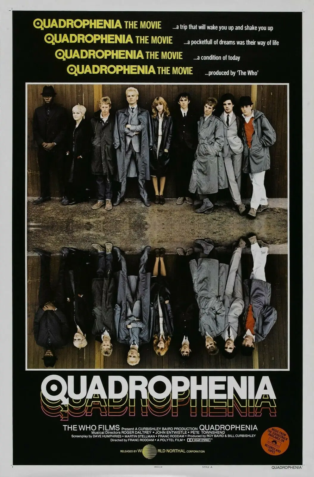 

QUADROPHENIA Movie Art print Silk poster Home Wall Decor