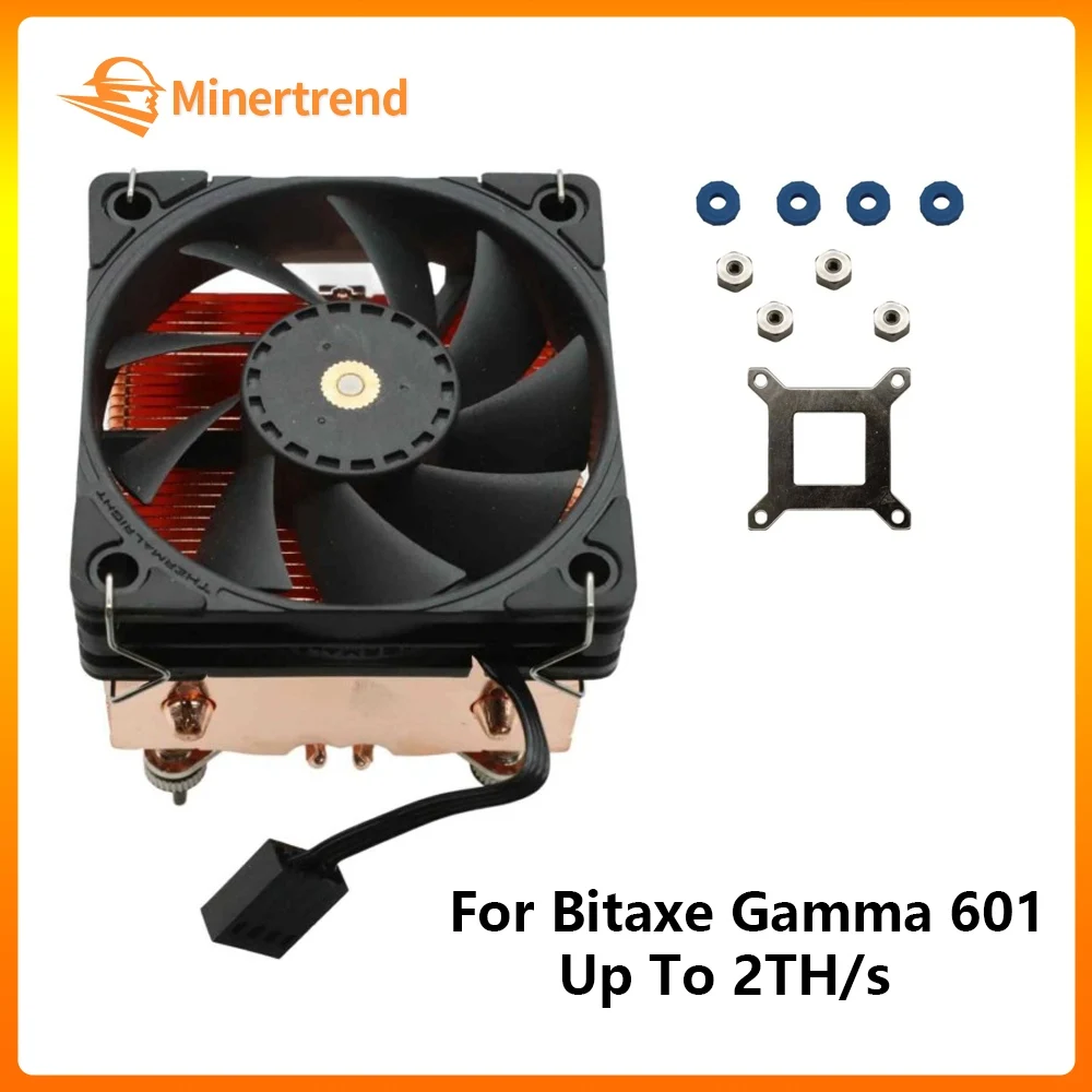 

Minertrend Pure Copper Radiator Heat Sinks Kit For Bitaxe Gamma 601 Up To 2th/s high performance Mining Machine Heat Sinks