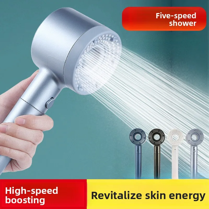 

Набор для душа Snowflake Wear: ручной душ с напорной подачей очищенной воды и фильтром для домашнего использования в ванной комнате