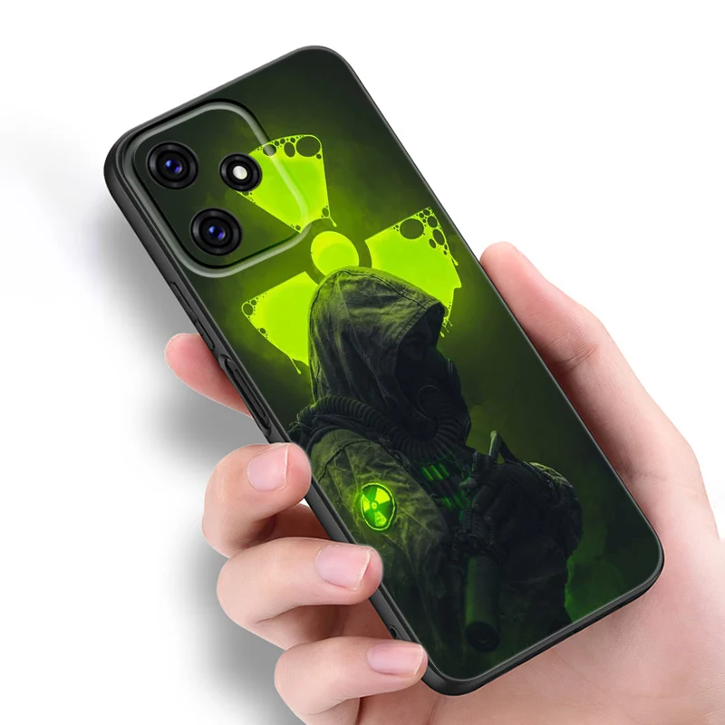 Hot Stalker Clear Sky Black Phone Case For Redmi 10 Prime A1 A2 Plus K30 K40 Gaming K60 Pro 9 9A 9C 9T 10A 10C 12 12C 13C