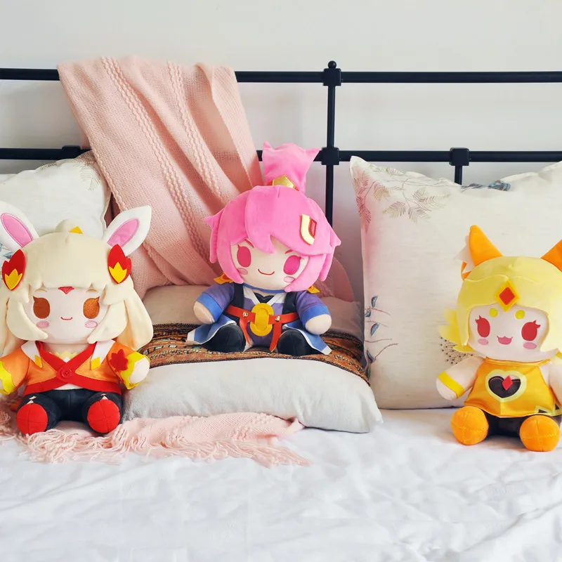 20-30cm Game Honor of Kings Plush Toys Arena of Valor Plushies Soft Stuffed Pillow Doll Sofa Decoration Birthday Gifts for Kids