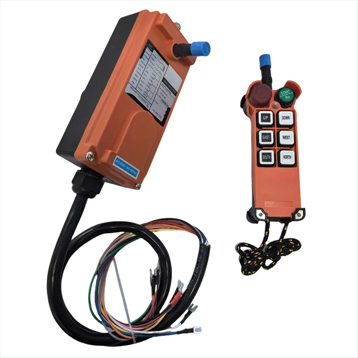 Super Sale F21-E1 AC220V Industrial Wireless Radio Crane Remote Control Switches Hoist Overhead Bridge Crane Lift Control